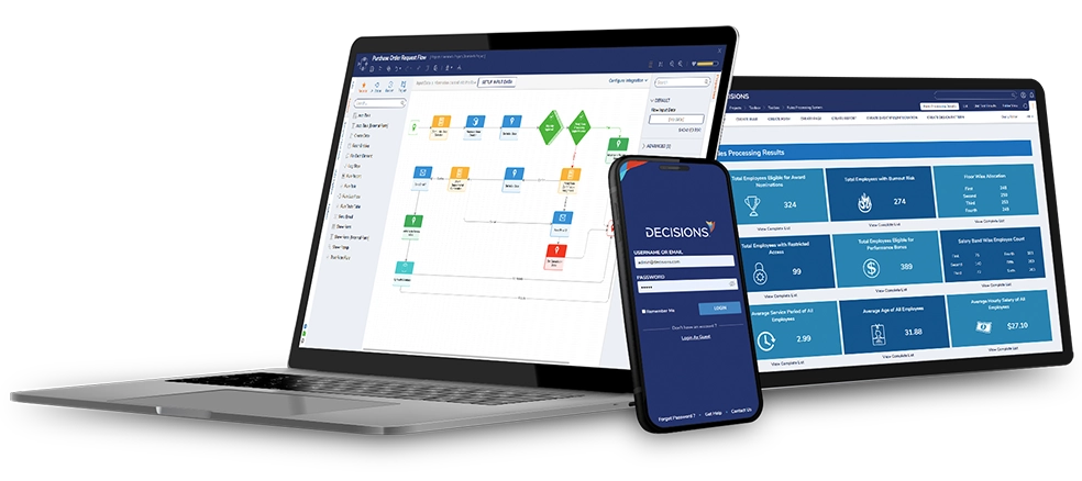 Interface da Plataforma Decisions